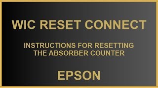 Instructions For Resetting The Absorber Counter On Epson Printers With The Wic Reset Connect Program Mp3 & Mp4 Download