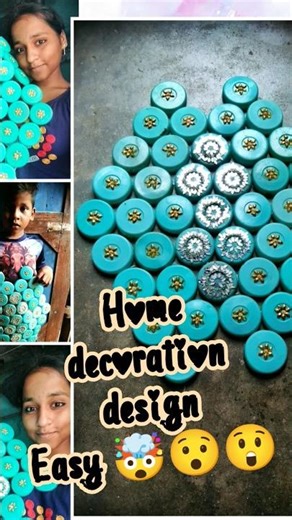 Home decoration 🤯😲easy design #song #trendingsong #jutimeri #homedecor #odiajhiavlog #shortvideo