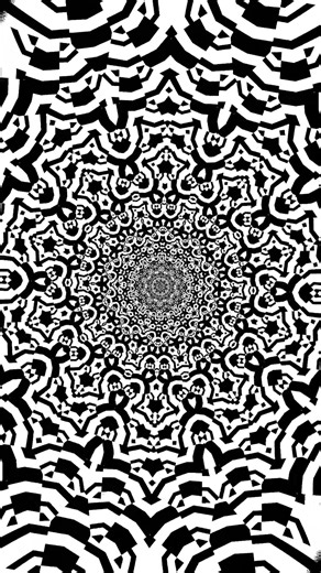 Hypnotic Psychedelic Visual Meditation | Fractal Mandalas in Motion | #hypnoticeffect