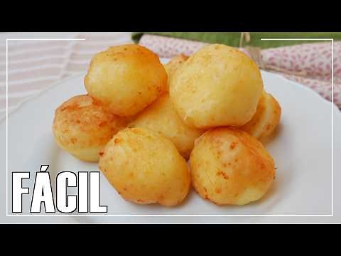 BOLITAS de QUESO 3 😍🧆 Ingredientes en 3 Minutos (SIN HARINA) Receta Fácil y Rica SIN HORNO