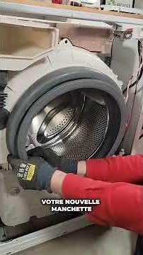 👨🏻‍🔧 How do I replace the door seal on my washing machine?