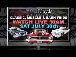 JULY: Classic, Muscle & Barn Finds Auction