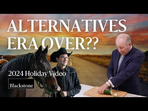 Blackstone embraces country music and reality TV in its most ambitious holiday video yet. Watch it here.