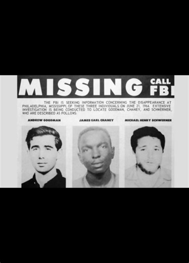 Black History Highlight Day 7 In 1964, James Chaney, Andrew Goodman, and Michael Schwerner lost their lives in Mississippi while working for justice and equality. They were part of Freedom Summer, an effort dedicated to helping African Americans exercise their right to vote in the Deep South during a time of intense opposition and discrimination. Their passing drew national attention to the realities of the Civil Rights Movement and helped strengthen public support for voting rights and equality