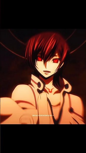Lelouch vi britannia commands you 💀 #codegeass