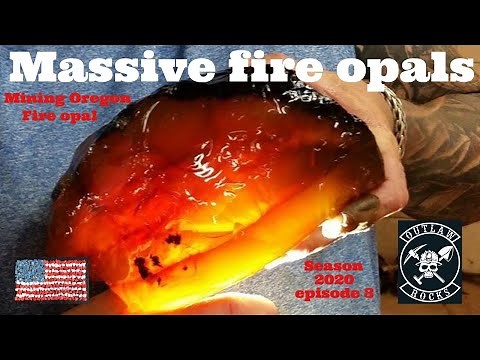 Mining Oregon Fire Opal Season 2020 #3