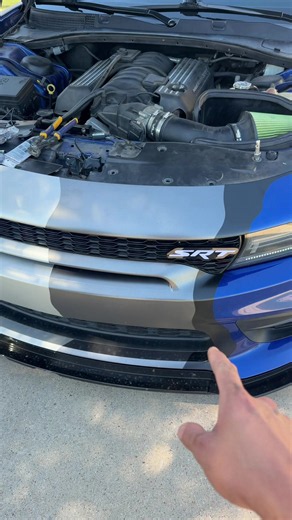 How to install a custom RGB badge #chrysler300 #chrysler #fyp #srt #mopar