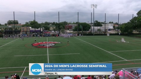 2024 DII men's lacrosse semifinal: Lenoir-Rhyne vs. Tampa full replay