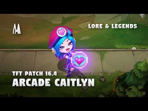 CHIBI ARCADE CAITLYN | FINISHER, EMOTES | TFT SET 16