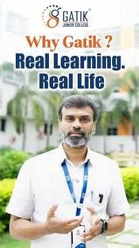 From Idea to Impact | Gatik Junior College Success Story by CEO Gopi