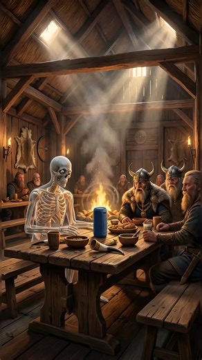 What if you brought a Bluetooth speaker to the Vikings Era? #viral #timelapseart #timetravel #fyp