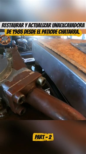 624K views · 15K reactions | Restoring & Upgrading a 1985 Excavator From the Scrap Yard! Part-1 #build #building #custom #engine #fixup #tractor #excavator #30tons | Maquinaria pesada carbonera | Facebook