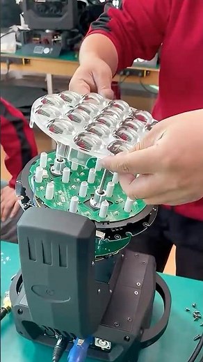 Dynamic 19x15W LED Zoom Moving Head – Ideal for Clubs, Weddings & Events