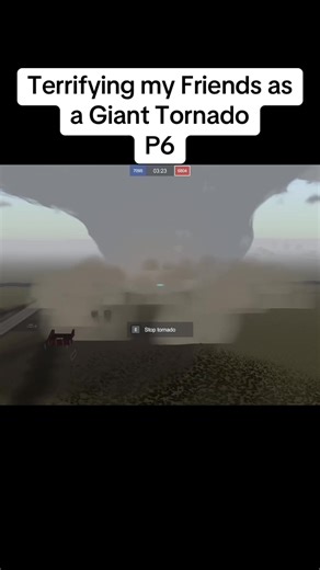 Experiencing a Giant Tornado in a Fun Game