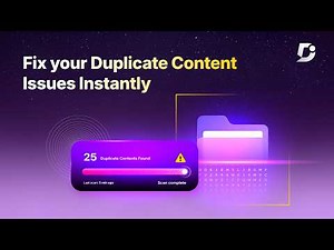 Find and Fix Duplicate Content Issue in your Knowledge Base
