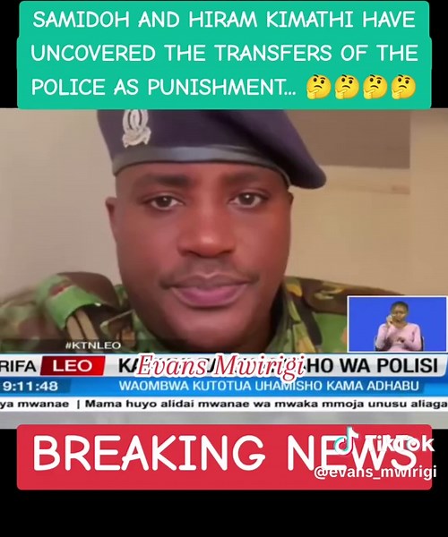 Uncovering Police Transfers as Punishment by Samidoh