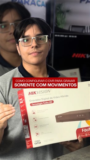 24 comments | Tutorial simples e rápido de como configurar o DVR HIKVISION para gravar com movimentos. ASSISTA O VÍDEO! ️ E se tiver dúvidas fale com nosso suporte técnico. #hikvsion #paracabos #hikvision #configuracaohikvision | Pará Cabos | Facebook