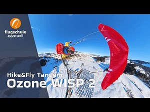 Ozone WISP 2 - ultralight tandem paraglider | Appenzell Flying School