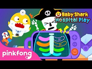 [🎃NEW] Ouch! The Skeleton’s Bones Are Broken! | Baby Shark at the Hospital | Pinkfong Halloween - Videos For Kids