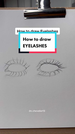 How to Draw Realistic Eyelashes: Step-by-Step Tutorial