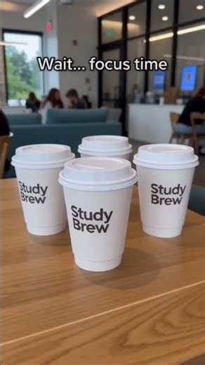 A study group with friend at Studybrew be like #studywithme #FocusMode #StudentLife #StudyVibes
