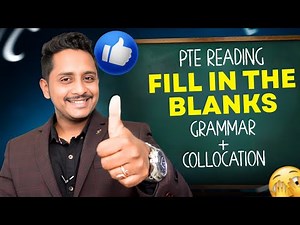 Score High in PTE Reading Fill in the Blanks Using Grammar + Collocations!