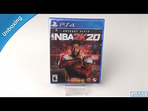 NBA 2K20 - PS4 Unboxing