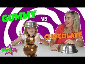 GUMMY VS CHOCOLATE!! Gominolas vs Chocolate en DivertiGuay