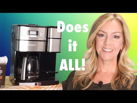 Cuisinart Grind & Brew Plus coffee machine FULL review - drip coffee & Keurig in one!