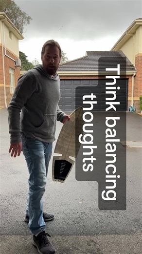 Think Balancing thoughts #ripsurf #ripstick #surfboard