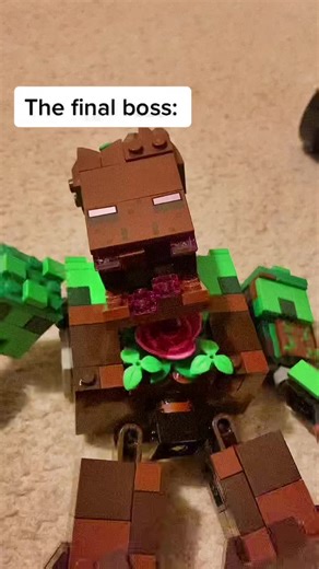 Lego Minecraft Boss Battle: Stormtrooper vs. Final Boss