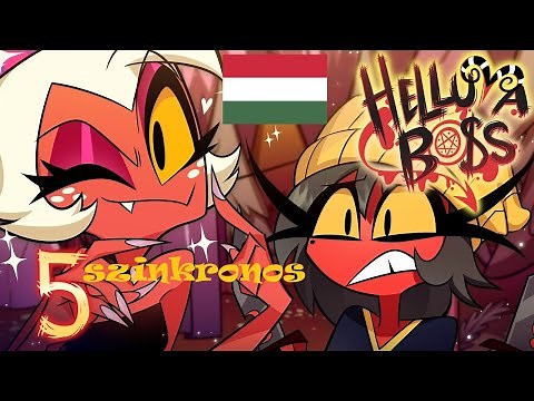 HELLUVA BOSS - 2. Évad 5. Rész //BOLDOGTALAN TÁBOROZÓK Magyar Szinkron