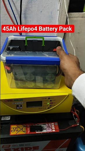 45Ah Lifepo4 Battery Pack Using 32140 Cell