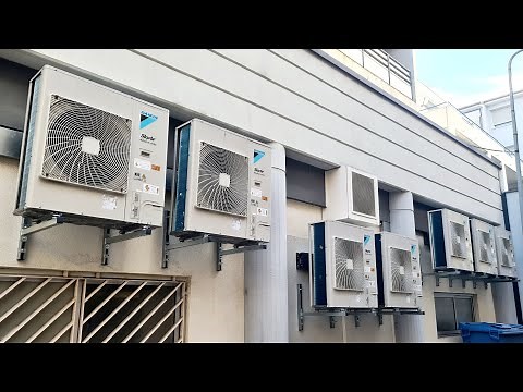 7 brand new 2022 Daikin 4 ton heat pumps (RUNNING in heat mode)