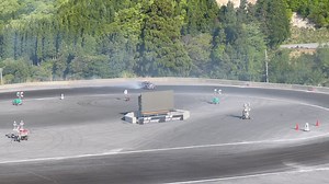 GRAN TURISMO D1GPシリーズ第1戦決勝日。チェック走行が始まっています。 #D1GP | D1 GRAND PRIX SERIES