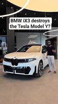 The BMW iX3 DESTROYS The Tesla Model Y! #bmwix3 #bmw # #cars