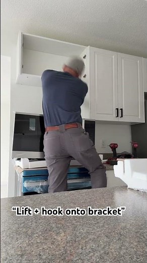 DIY/ Homeowner style Installing over-the-range microwave the proper way. Small steps big difference.