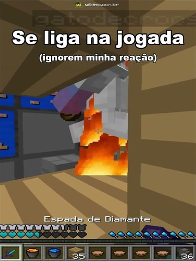 ignorem minha reação #minecraft #bedwars