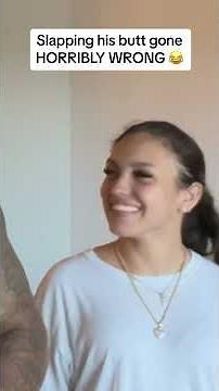 SLAPPING HIS BUTT GONE WRONG! 🤣