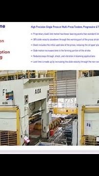 Aida SMX 600 TON, 400 TON , 300 TON LINK MOTION PRESS LINE DAINA CORPORATION LTD #中古機械 #AIDA #SNX