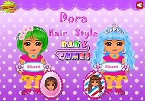 Dora l'Exploratrice en Francais dessins animés Episodes complet    Dora hair style and make up g54xH