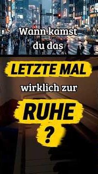 Wann kamst du das letzte Mal wirklich zur Ruhe? Piano und Bibel | Habakuk 2,20