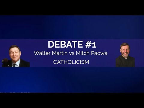 Walter Martin vs Mitchell | Catholicism Debate