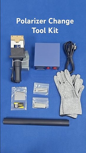 Handheld Polarizer Film Change Tools Kit For Laptop LCD Screen Scratches Removal & Refurbish LT-R08