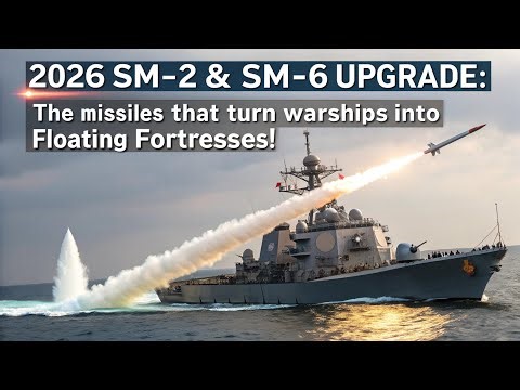 2026 SM-2 & SM-6 UPGRADE: The Missiles That Turn Warships Into Floating FORTRESSES!