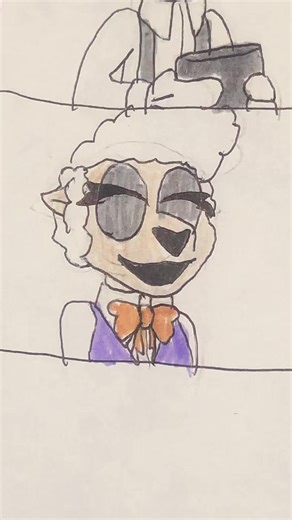 Dumb sheep #gwrduck #gwrduckocs #josephpizzaparlor #comicstrip #animatronicoc