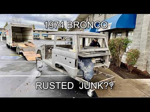 1974 Ford Bronco Restoration | Rust Repair & Rebuild”