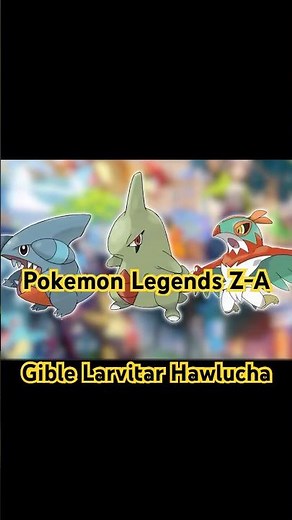 Catch these rare pokemon early🔥Gible Larvitar Hawlucha #shorts