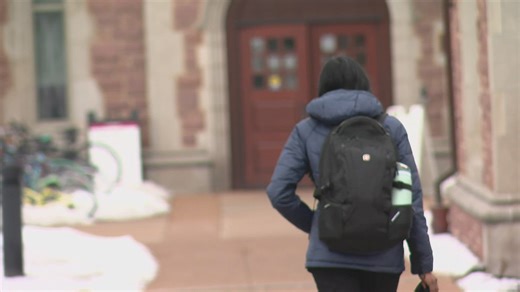 Man accused of hiding in women's restroom at WashU library, secretly photographing 15 women