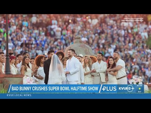 Surprise guests join Bad Bunny's Super Bowl performance